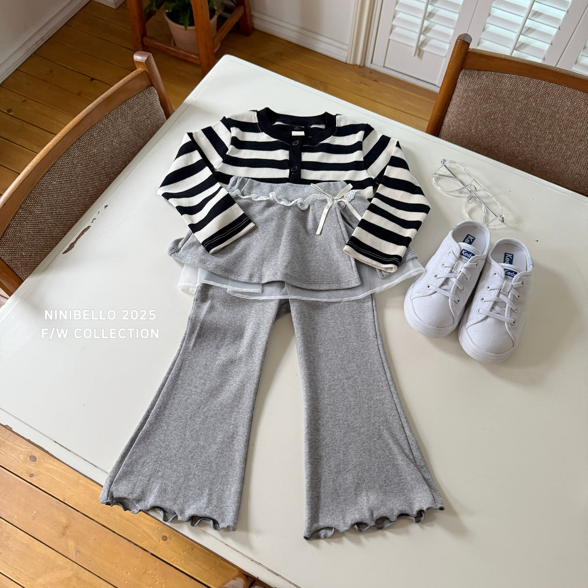 [PRE-ORDER] Stripe Knit Cardigan