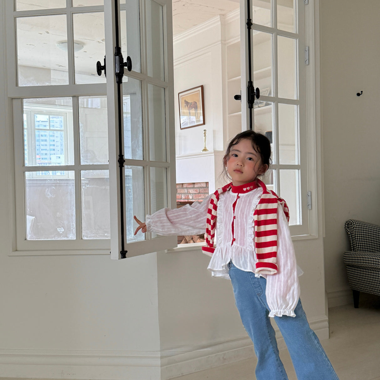 [PRE-ORDER] Stripe Knit Cardigan