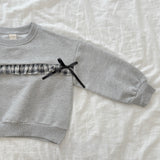 [PRE-ORDER] Frill Ribbon Sweatshirt