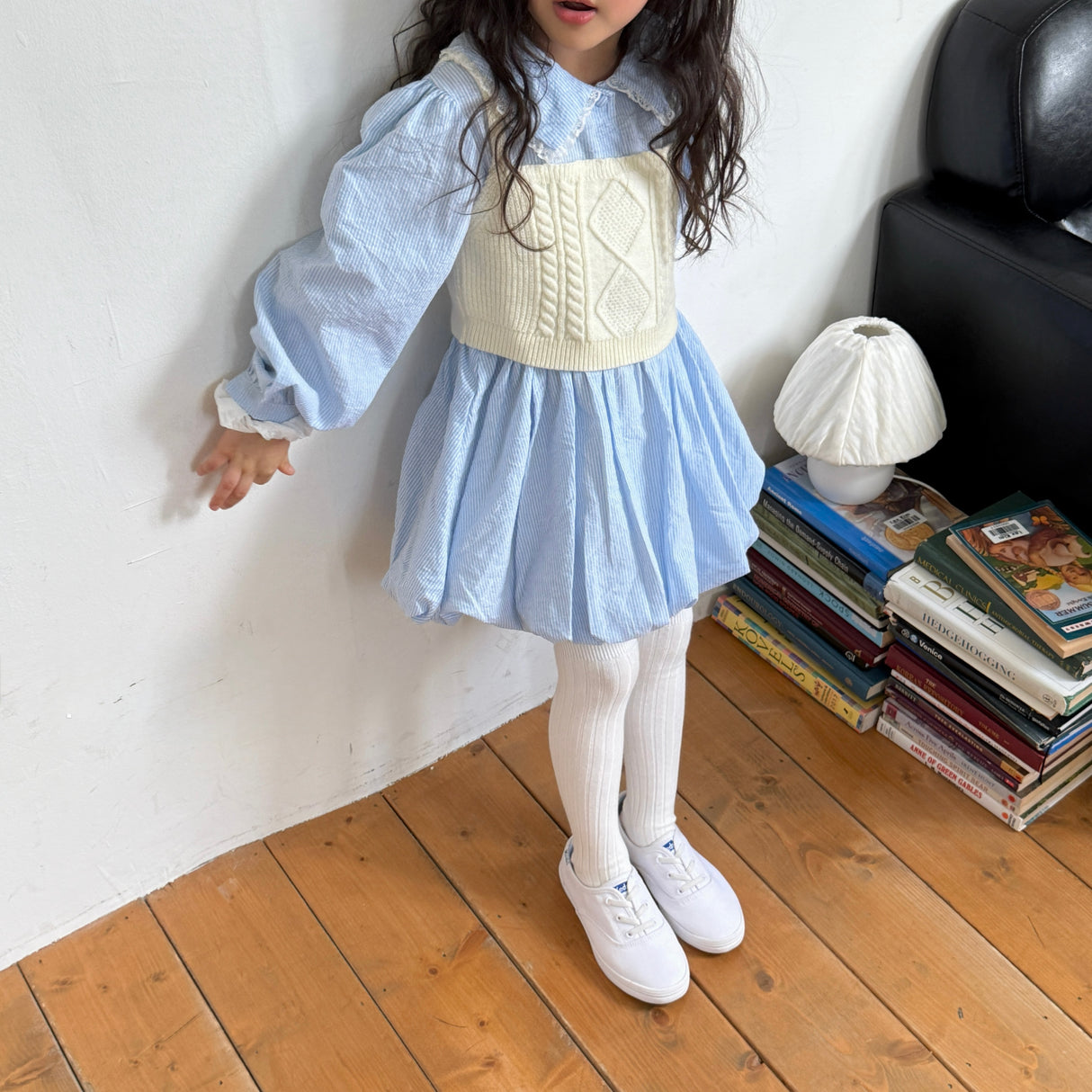 [PRE-ORDER] Preppy Pumpkin Dress