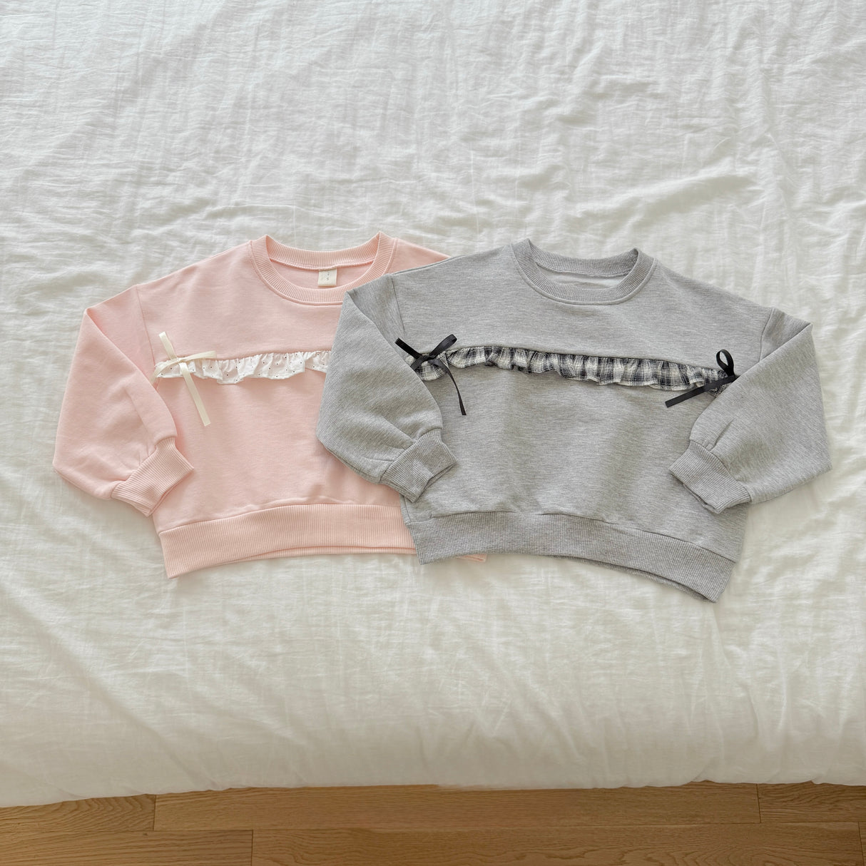 [PRE-ORDER] Frill Ribbon Sweatshirt